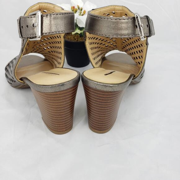 Liz Claiborne Gemma‎ Heel Sandals Sz 8.5M - Picture 4 of 7